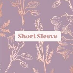 Short sleeve tops